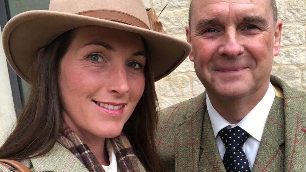 Laura and Craig Buckingham: new venture Manor Farm Bloodstock is going well
