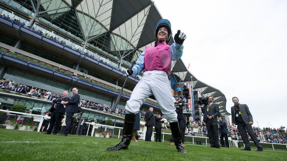 On the comeback trail: Hayley Turner is happy to be back in the saddle