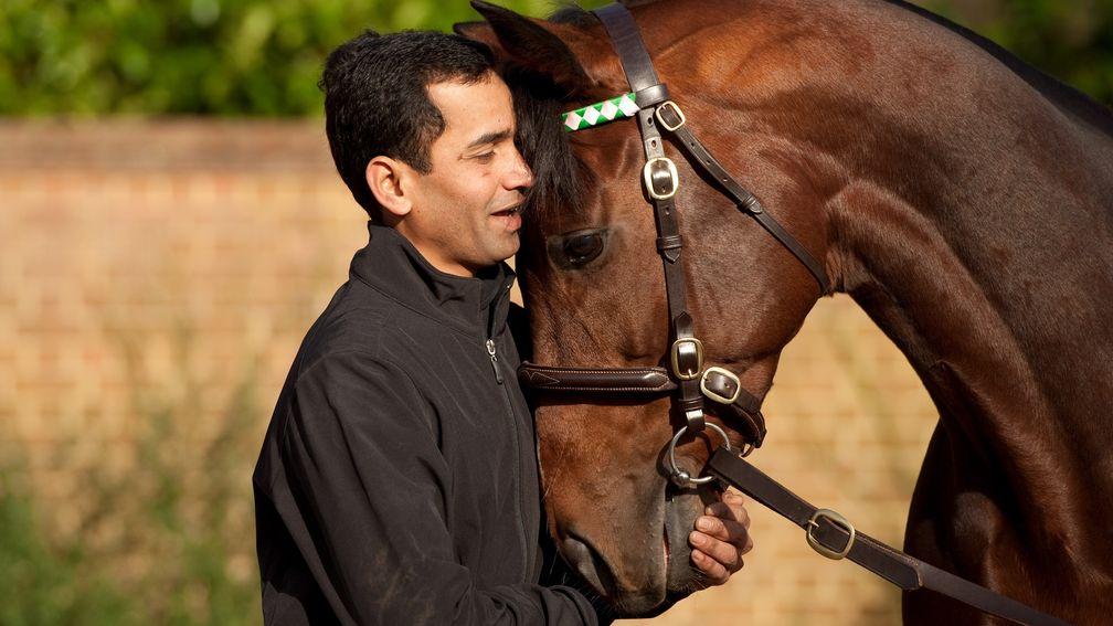 Sandeep Gauravaram was associated with the legendary Frankel for all of his 14 wins