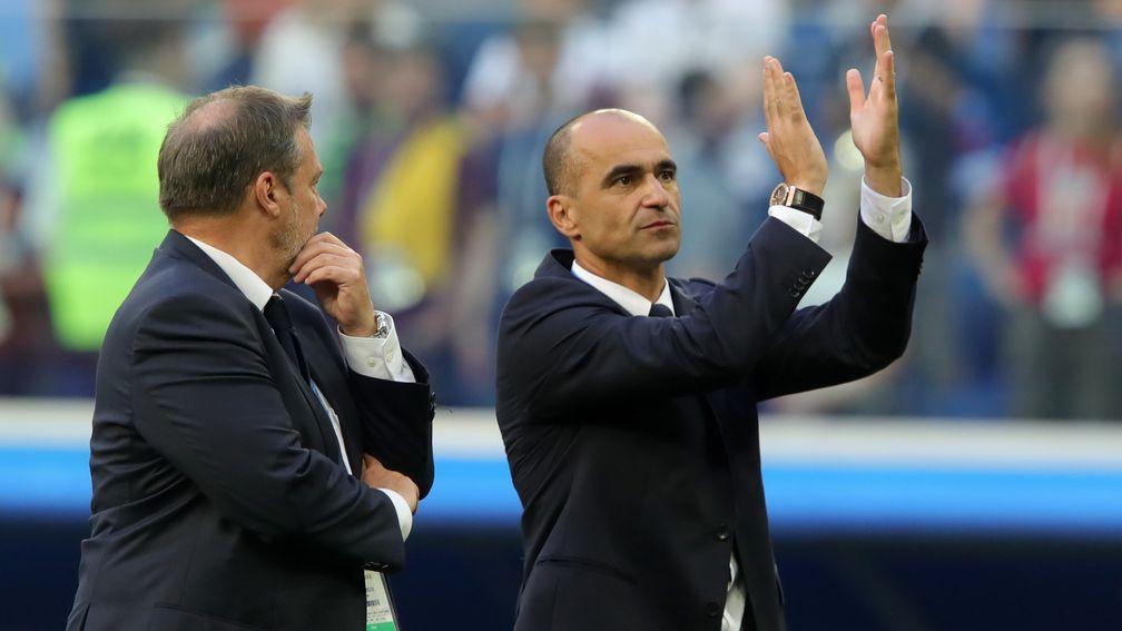 Roberto Martinez led Belgium to a third-placed finish at the 2018 World Cup