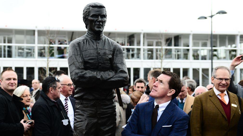 Who is tougher - Sir Tony McCoy or his statue?