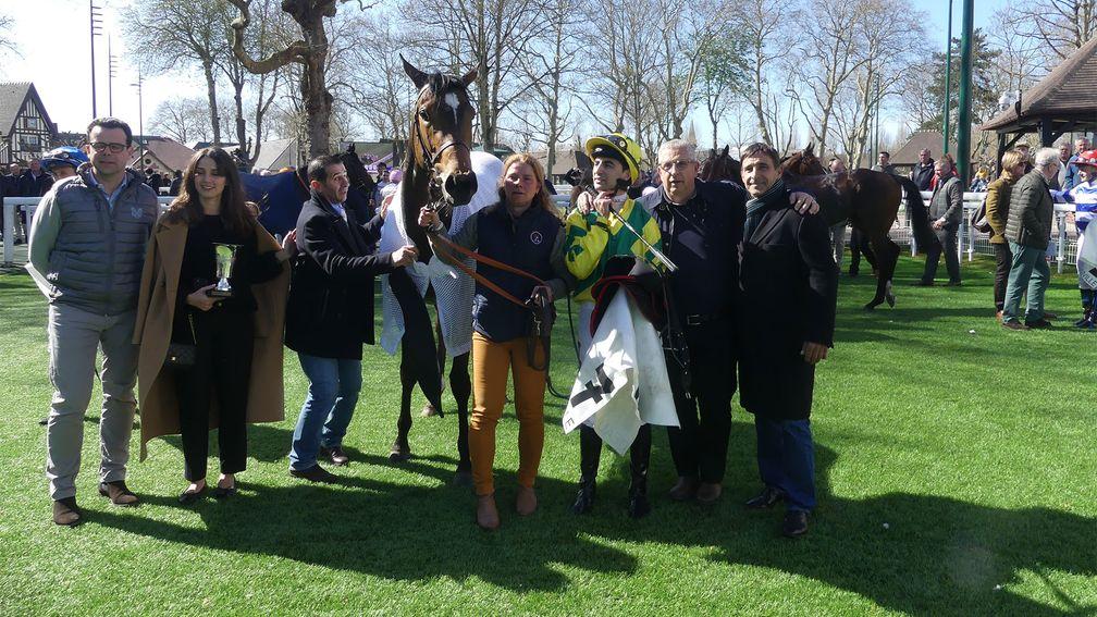 Happy connections after Showay's success in the Group 3 Prix Imprudence at Deauville