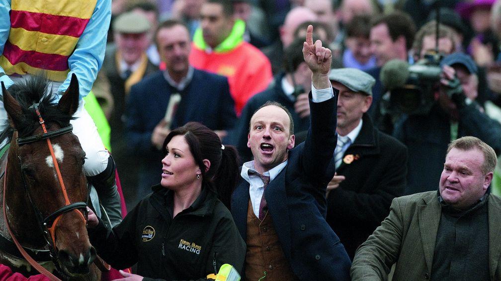 'A kid in a candy shop': Anthony Knott goes wild after Hunt Ball's Cheltenham Festival success