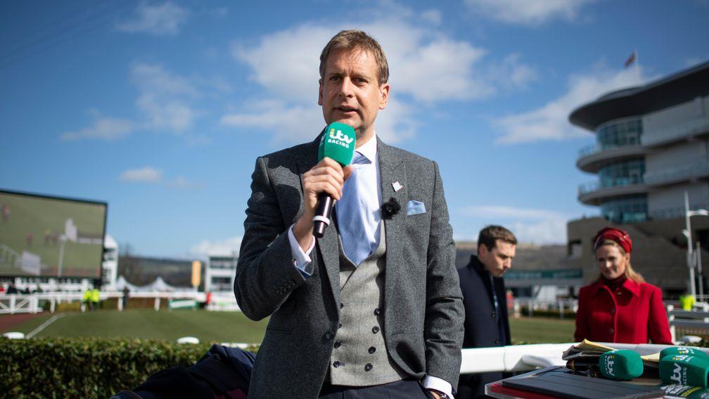 Ed Chamberlin: will lead ITV's biggest ever coverage of the Cheltenham Festival this year