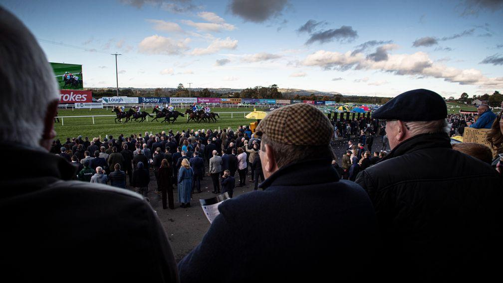 Racegoers: restrictions on crowd sizes were originally lifted in October