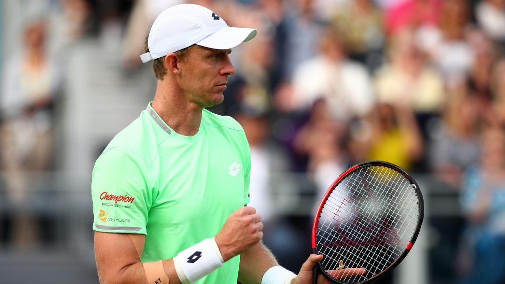 Kevin Anderson at the Fever-Tree Championships