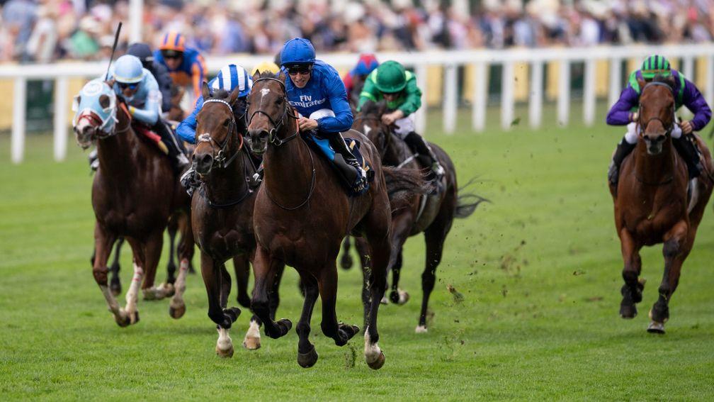Blue Point wins the King's Stand Stakes on day where the the ground was good to firm