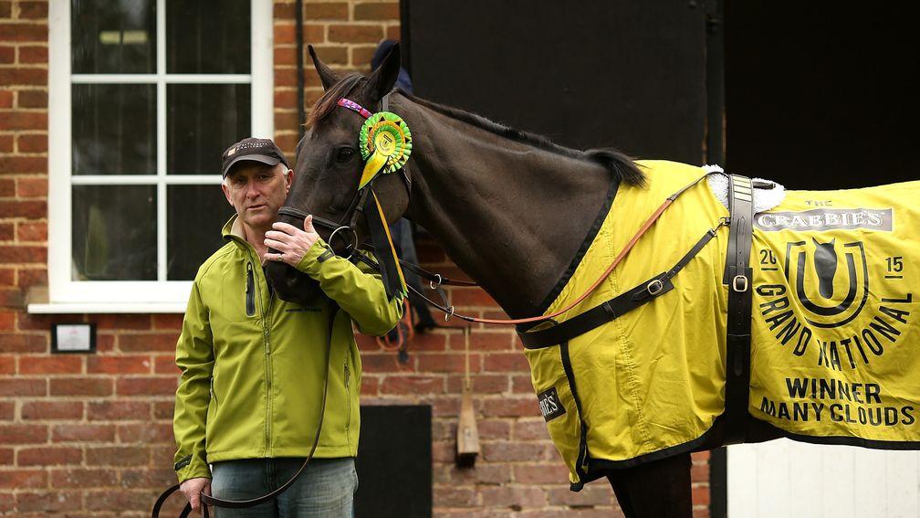 Many Clouds, who died in January after a battling performance at Cheltenham