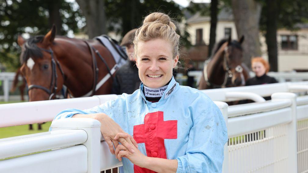 Joanna Mason: high-flying jockey has gone from strength to strength since turning professional