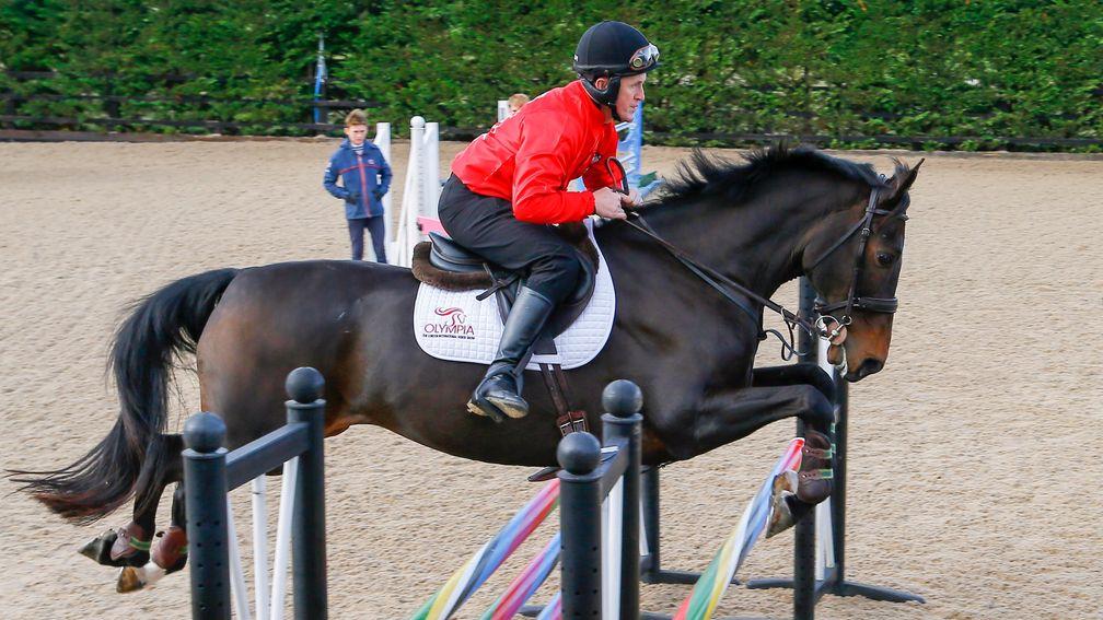 AP McCoy shows he's still got it during a show jumping lesson with Olympian Graham Fletcher