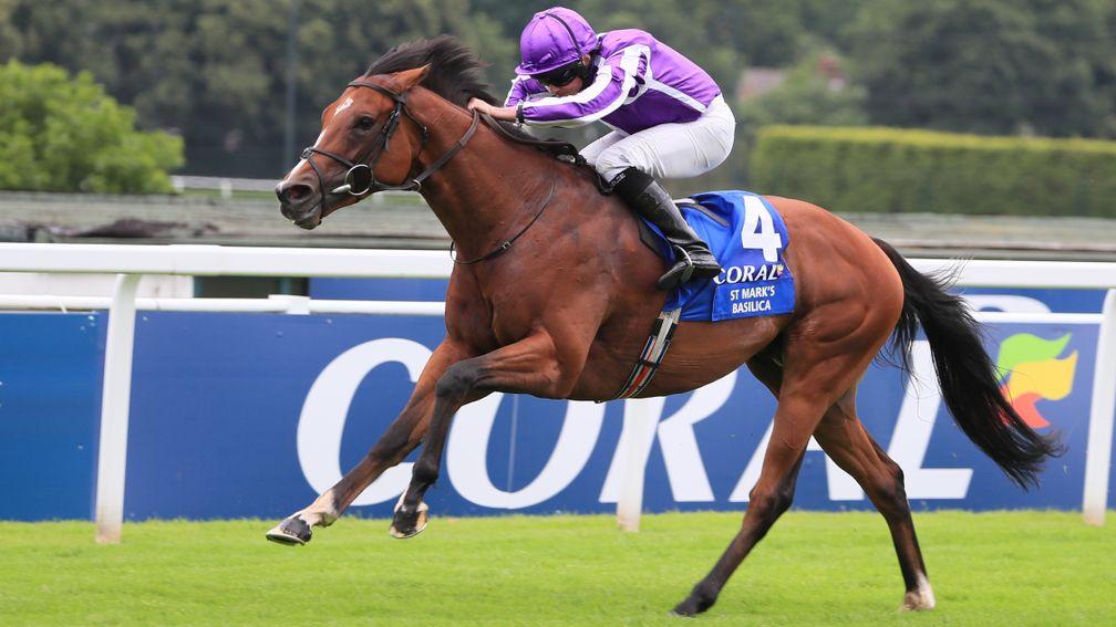 St Mark's Basilica: an easy winner of the Coral-Eclipse under Ryan Moore
