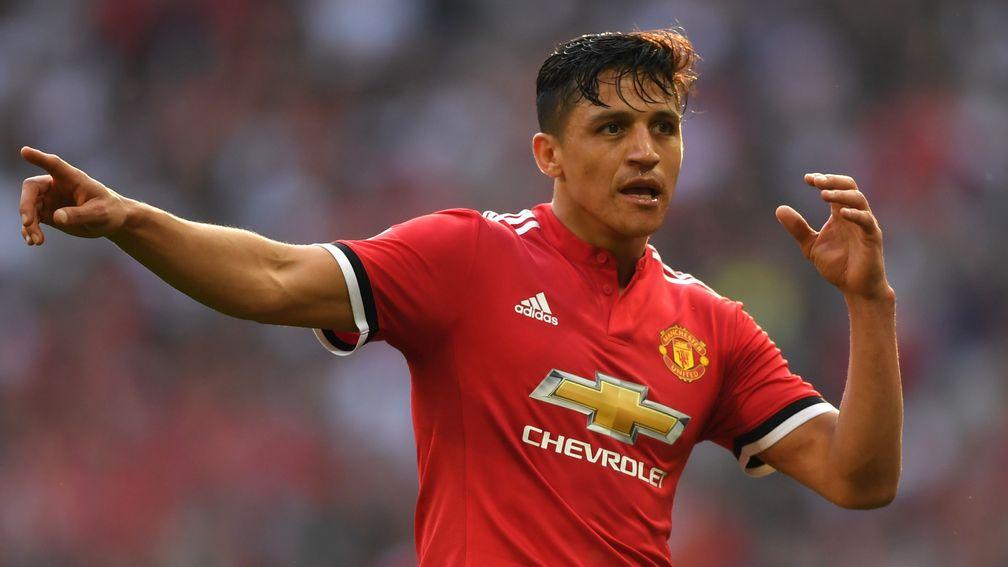 Alexis Sanchez will be hoping to get one over his former club at Old Trafford
