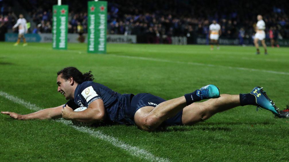 Lively Kiwi wing James Lowe  is one of four top-notch embedded Leinster overseas stars