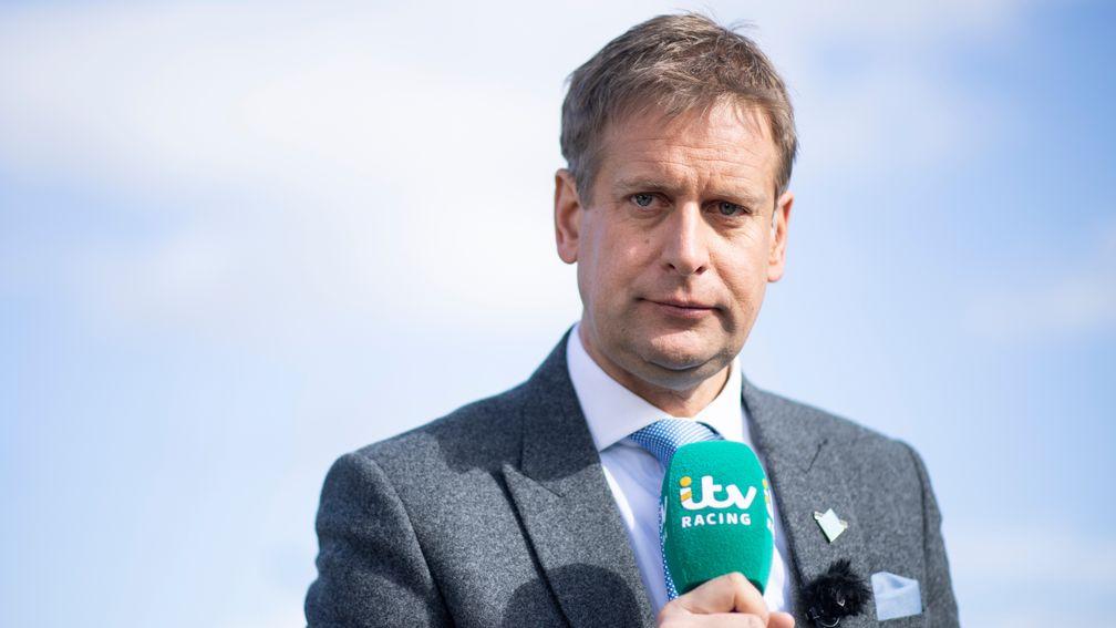 Ed Chamberlin: lead presenter for ITV Racing has spoken out about intrusive affordability checks