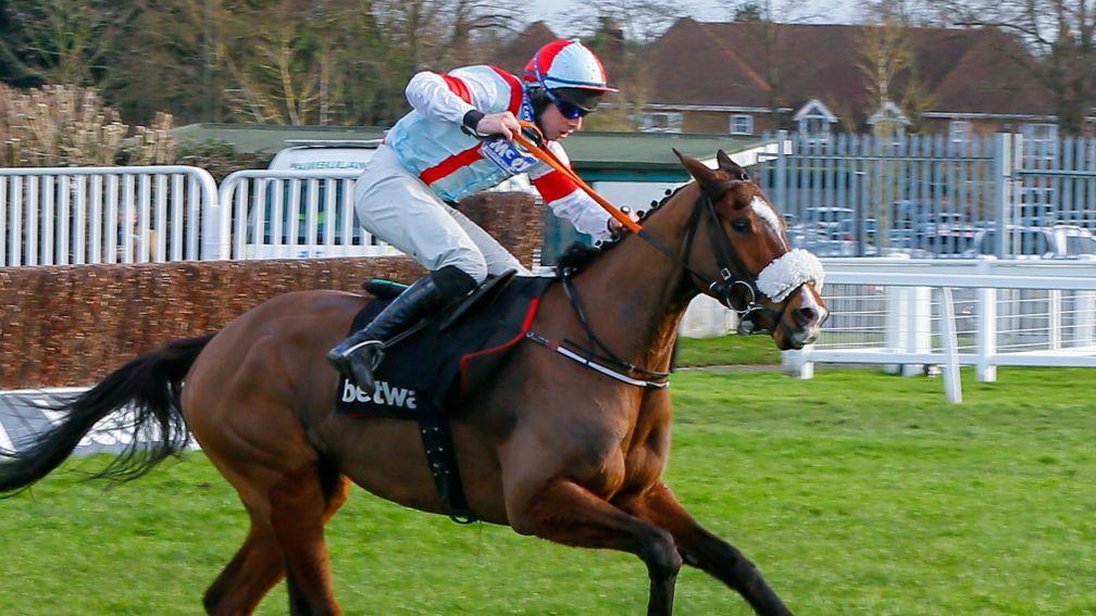Itchy Feet: will tackle the Grade 1 Marsh Novices' Chase on Thursday