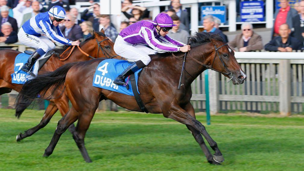 Sergei Prokofiev storms to success in the Cornwallis Stakes at Newmarket