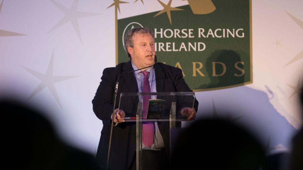 Brian KavanaghHorse Racing Ireland Awards.Clayton Hotel Burlington Road.Photo: Patrick McCann/Racing Post 04.12.2018