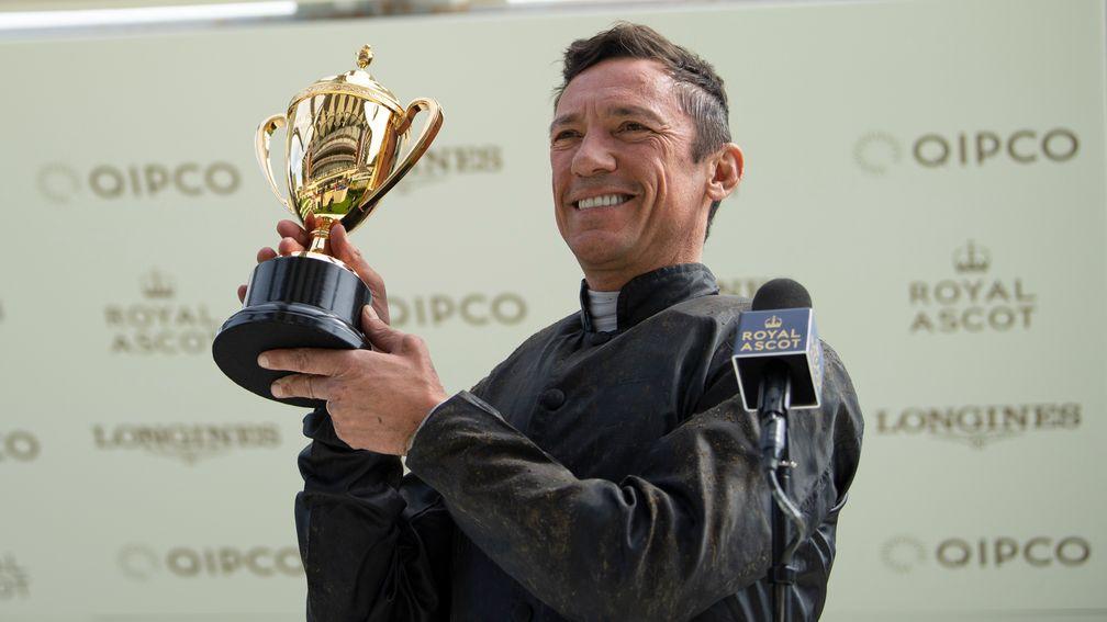 Frankie Dettori: the superstar jockey will bid for his ninth Gold Cup at this year's meeting
