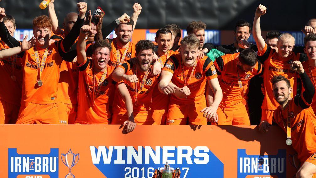 Dundee United aim to follow up their Challenge Cup win with promotion