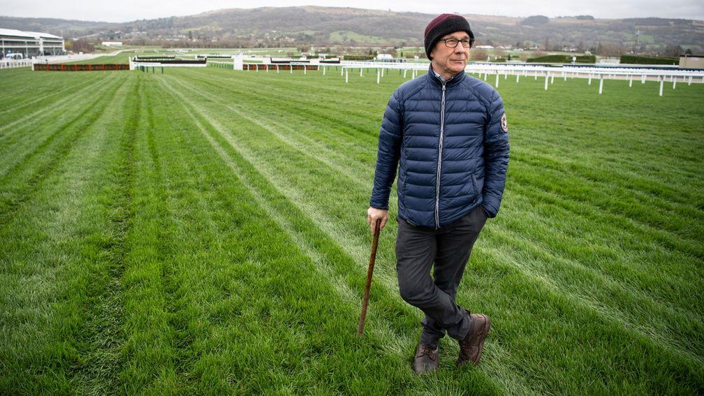 Cheltenham's Simon Claisse: 'The course was flooded three times across 24 or 25 days'
