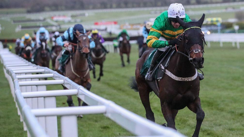 Coral Cup Hurdle winner Dame De Compagnie makes her chase debut at Ayr on Monday