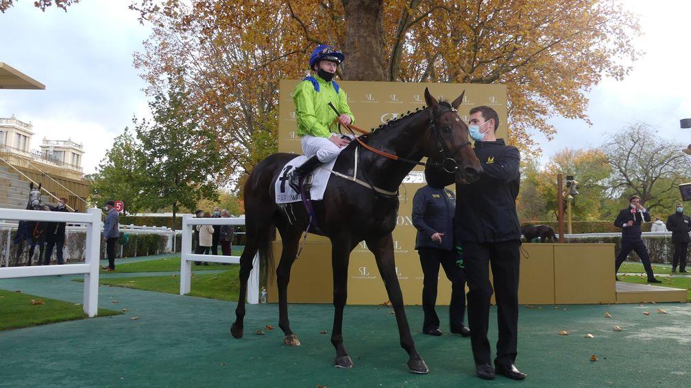 Subjectivist: led all the way to win the Group 1 Prix Royal-Oak