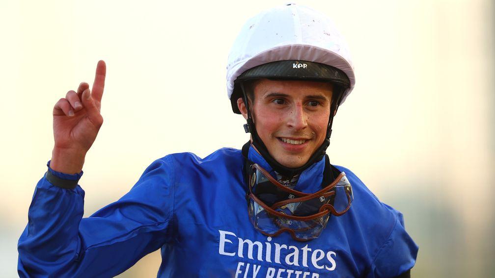 William Buick: is tied with Oisin Murphy at the top of the champion jockeys' title standings