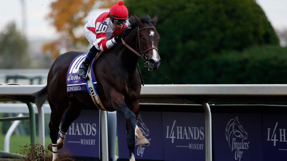 Songbird lands the Breeders' Cup Juvenile Fillies