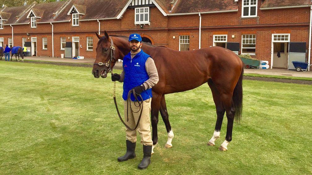 Saeed Bin Suroor with his stable star Thunder Snow