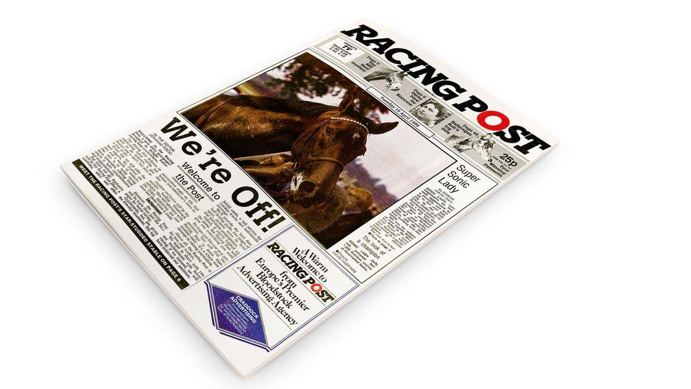 The Racing Post newspaper: on April 15, 1986, the first edition rolled off the presses