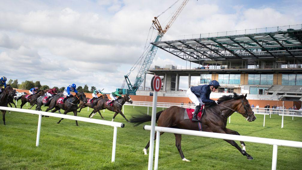 The Curragh has been resembling a building site of late