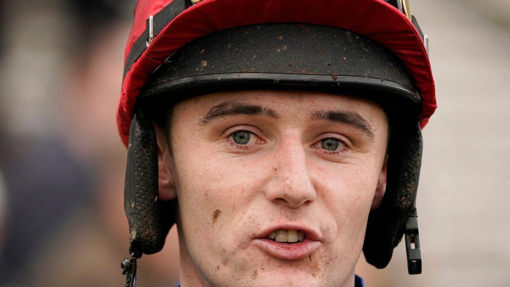 Sean Houlihan: recovering well after a nasty fall on Monday