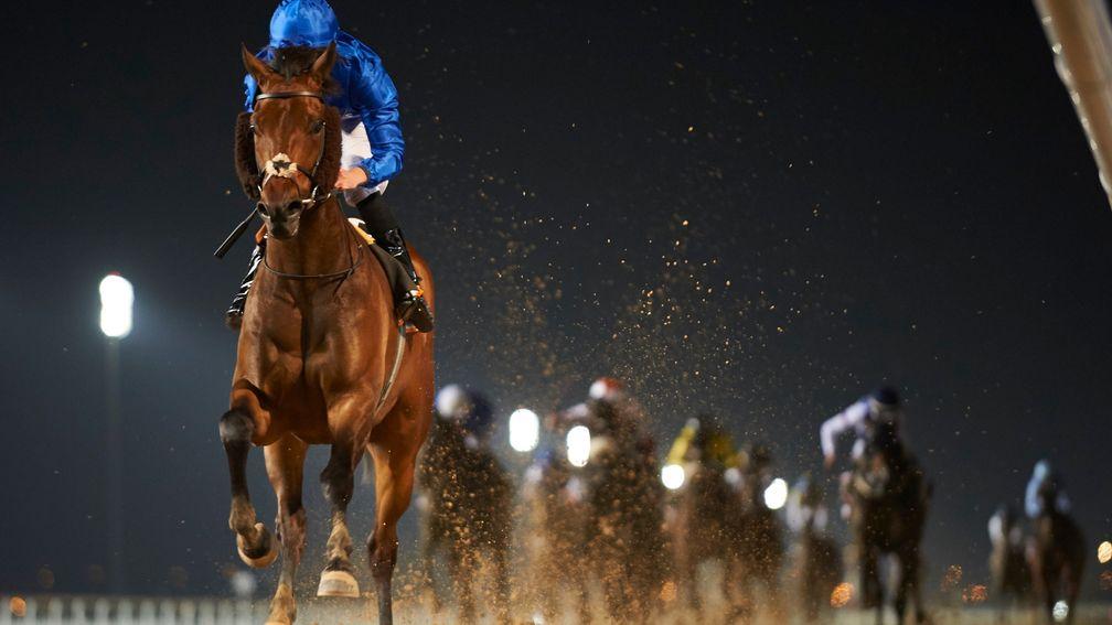 Gold Town and William Buick romp to victory in the UAE 2,000 Guineas