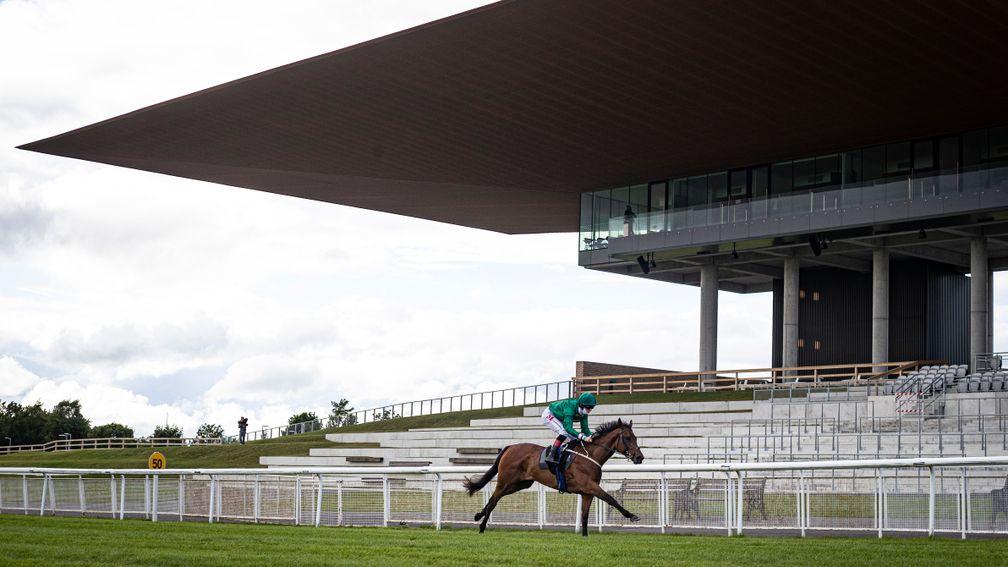 The Curragh stage the second day of the Irish Oaks meeting behind closed doors this afternoon