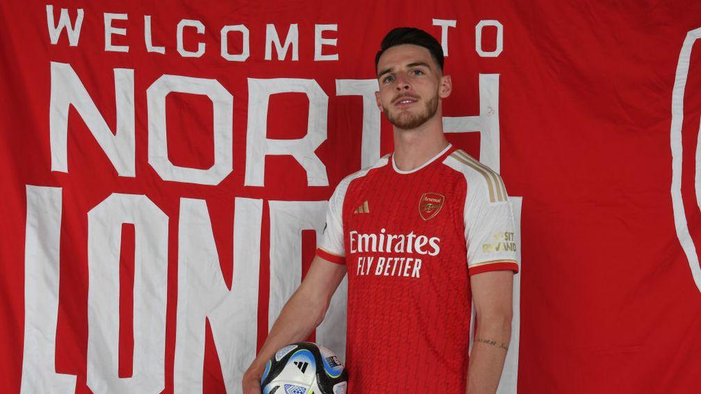 Declan Rice became the most expensive English player ever with his £105m move to Arsenal