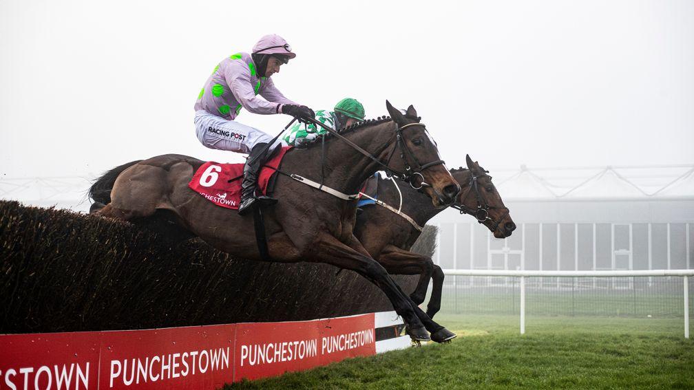 Min: clears the last en route to a third win in the John Durkan