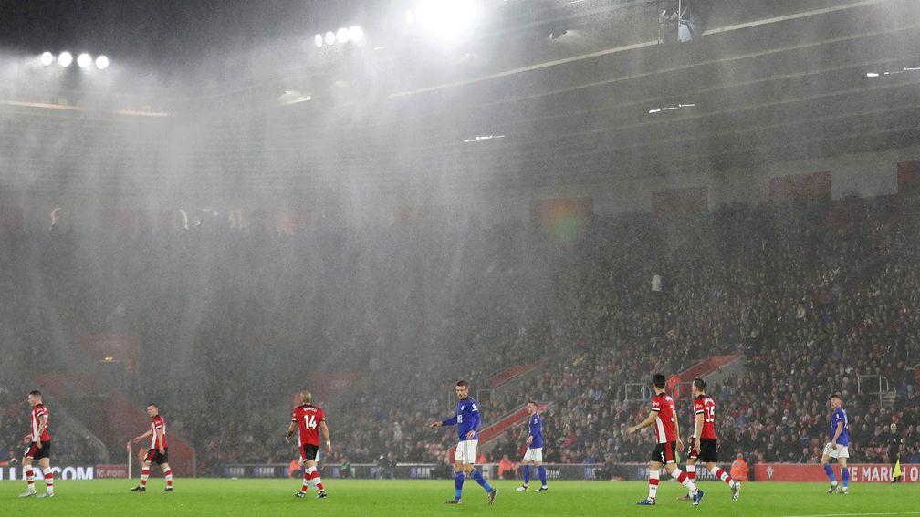 Southampton's rain-soaked clash with Leicester certainly wasn't dull...