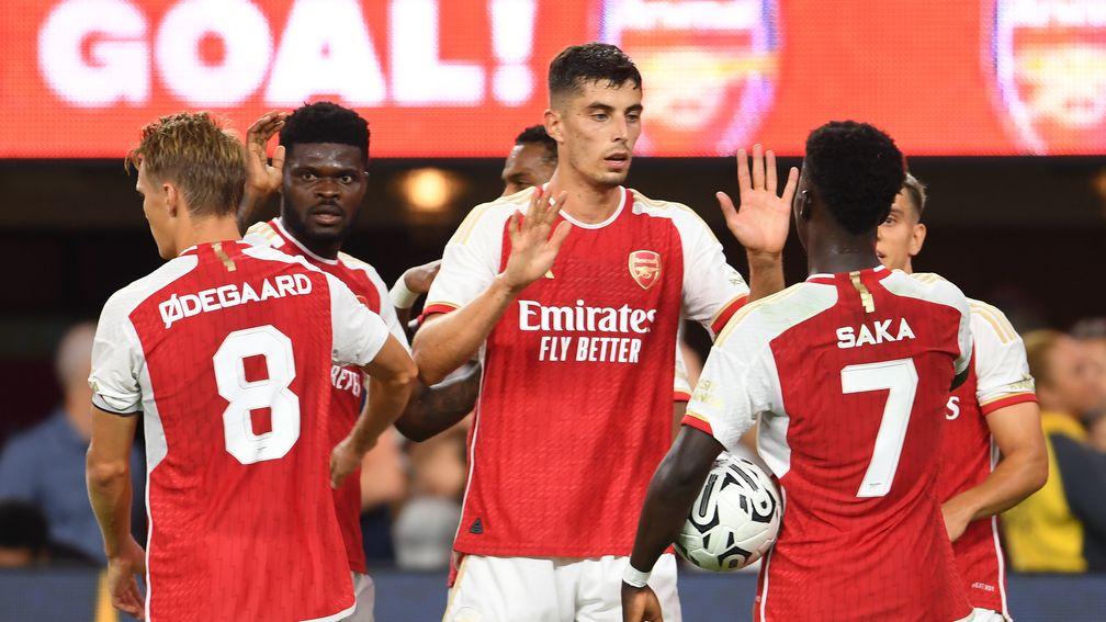 Arsenal are fancied to top Group B in this season's Champions League