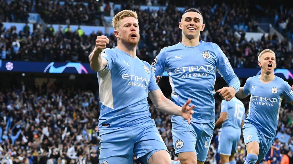 Kevin De Bruyne has sizzled in front of goal