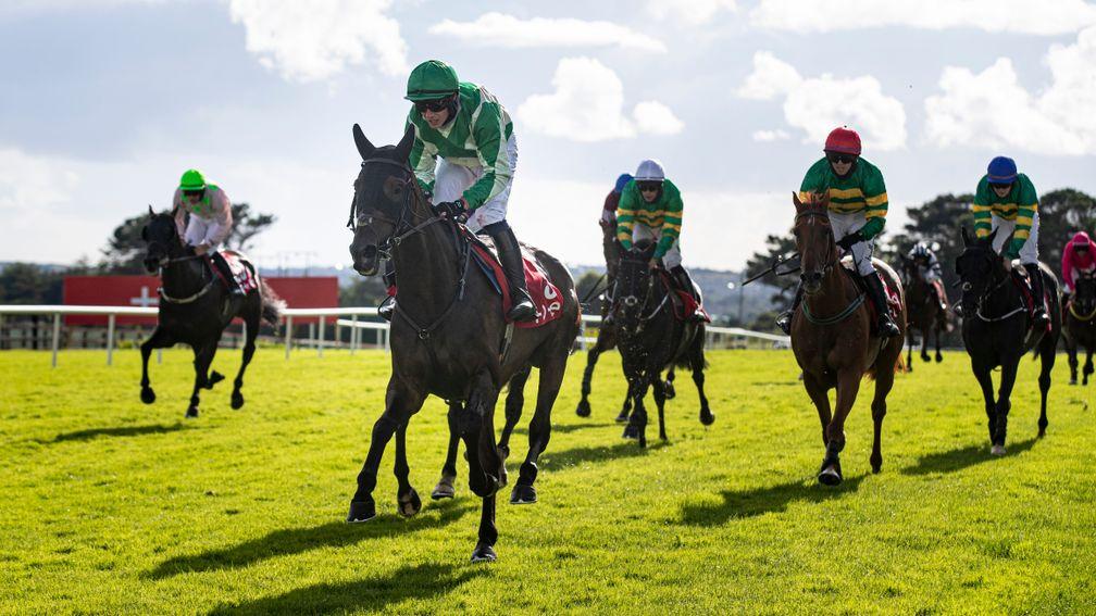 Royal Rendezvous: leads home the Galway Plate field