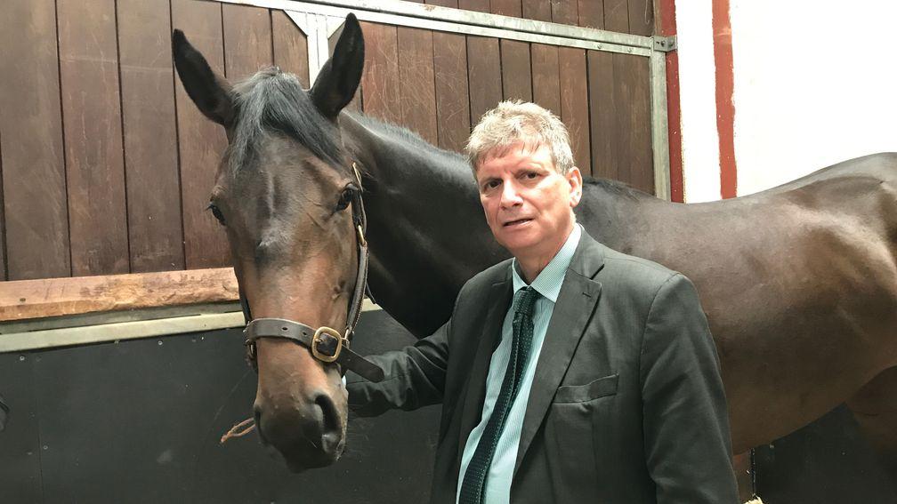 Smart thinker: Stuart McPhee with another mare in his collection