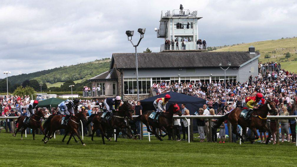 Cartmel: will be the first track in England to race without crowd restrictions on Monday