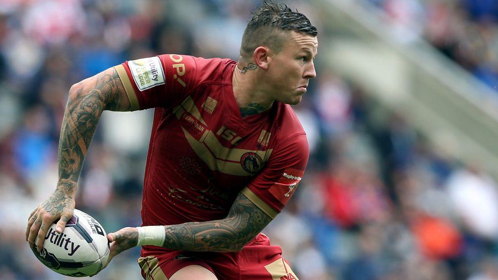 Salford playmaker Todd Carney in action for former club Catalans