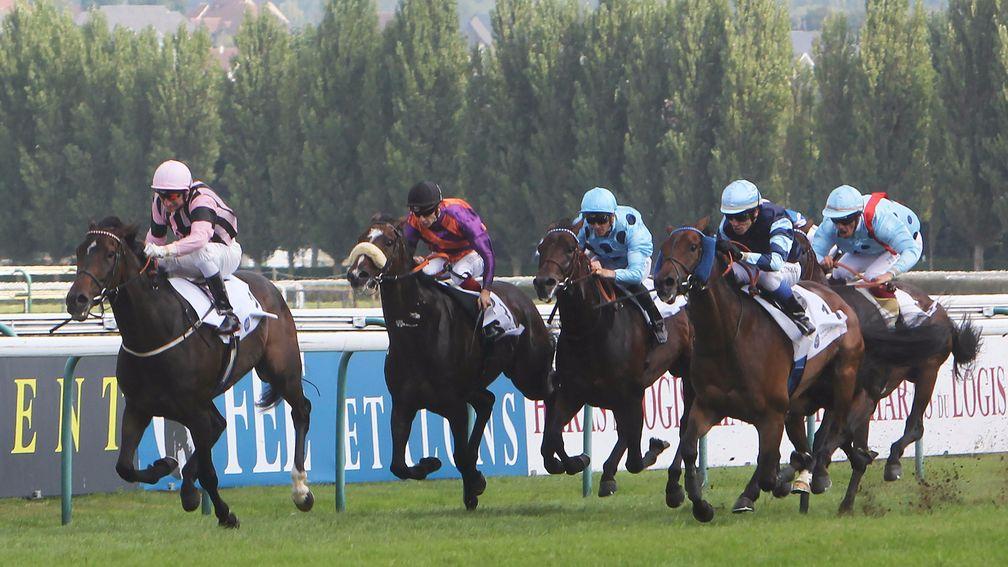 Gerald Mosse steers First Sitting to success in the Prix Gontaut Biron at Deauville last month