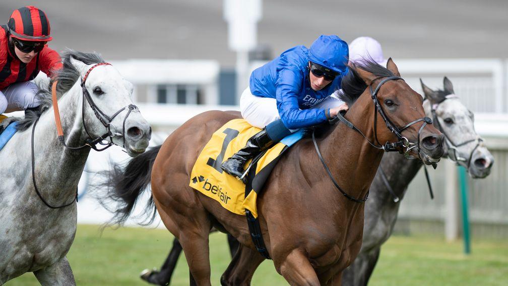 Came From The Dark (near): was a fast-finishing second to Lazuli in the Palace House Stakes at Newmarket
