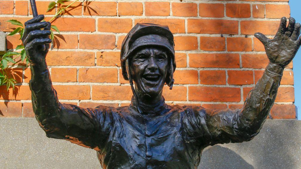 What began, in many ways, with Markofdistinction at Ascot will end their in immortality with the statue commemorating his Magnificent Seven in 1996