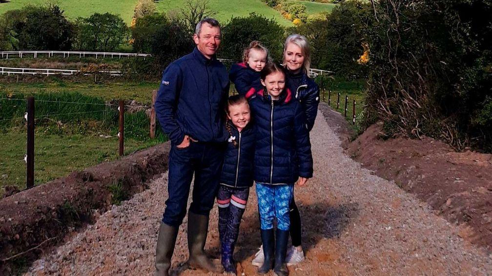 Micky Fenton and wife Stephanie relocated to Ireland with their three daughters in 2019