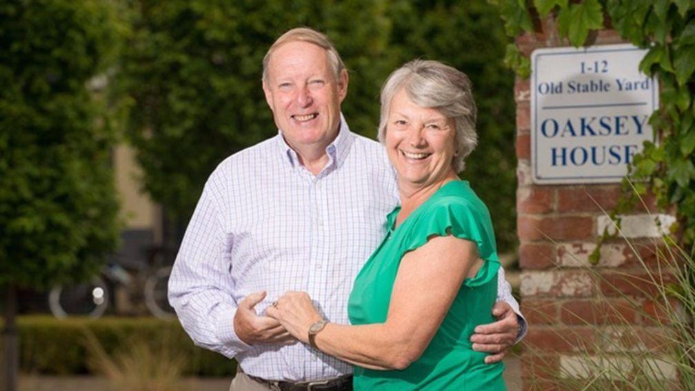 John and Jackie Porter: playing a bit more 'bad golf' is on the agenda