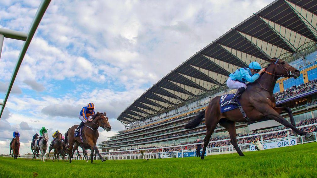 Almanzor won the Champion Stakes at Ascot in 2016