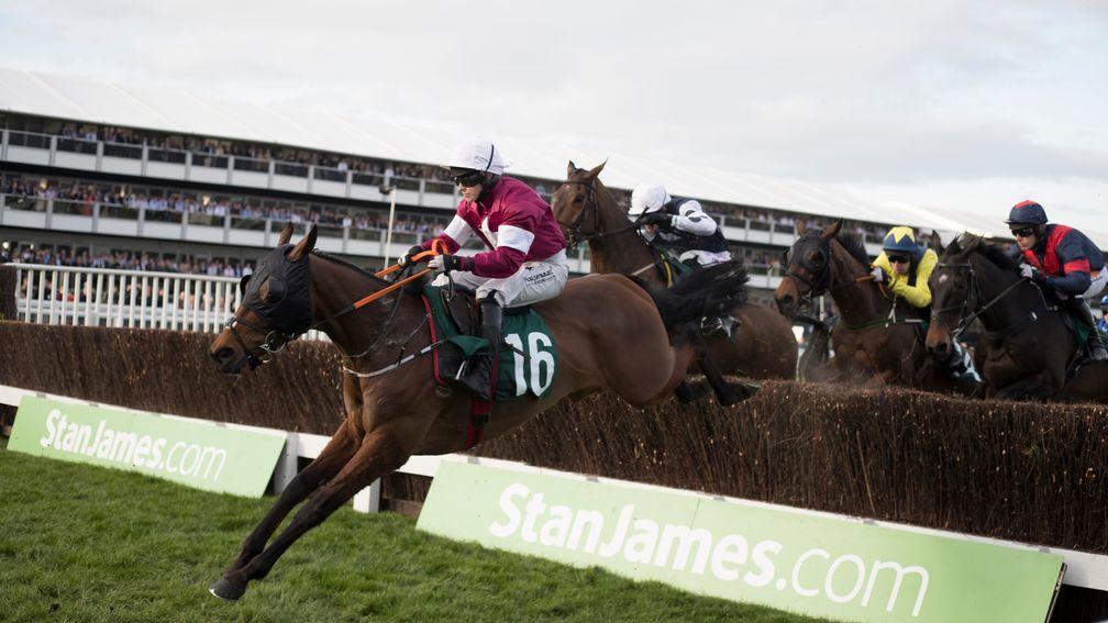 Tiger Roll gives Lisa O'Neill her first Cheltenham Festival win with victory in the four miler